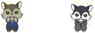 おおかみ脱毛のキャクター