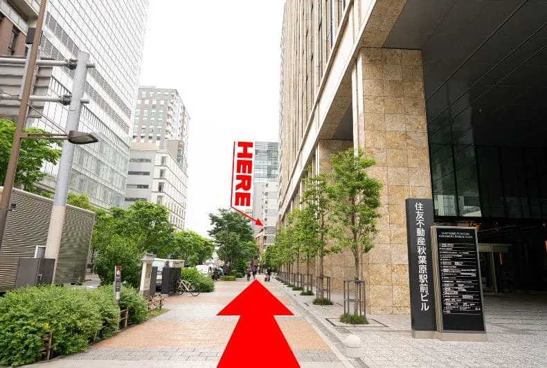 秋葉原のオフィス街